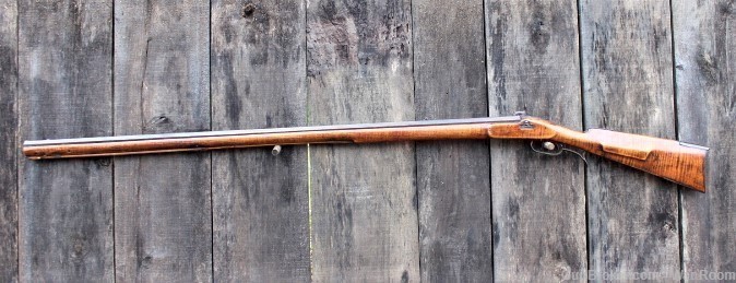 Mid 1800's Fall & Cunningham Nashville, Tn. Full Stock Long Rifle-img-1