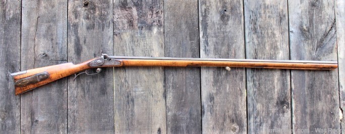 Mid 1800's Fall & Cunningham Nashville, Tn. Full Stock Long Rifle-img-0