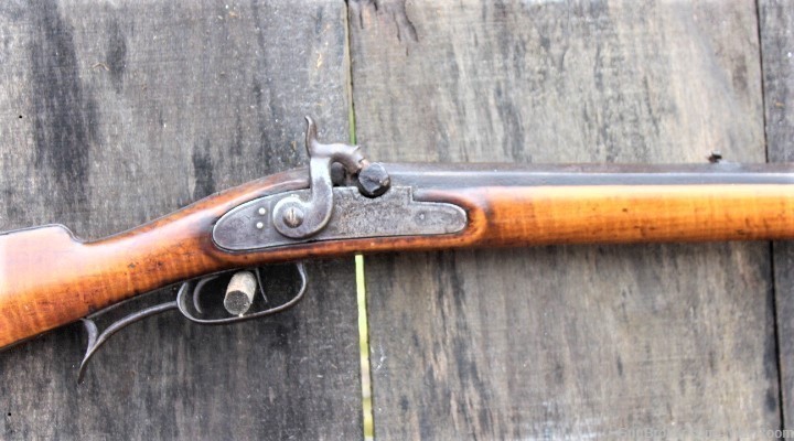 Mid 1800's Fall & Cunningham Nashville, Tn. Full Stock Long Rifle-img-4