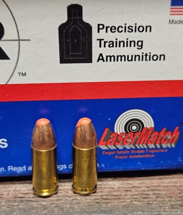 SBR 9mm 124gr SRVT Ammo 50 Rounds Tracers -img-2