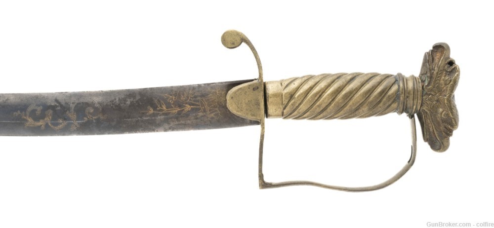 Rare American Double Eagle Head sword (SW1726)-img-3