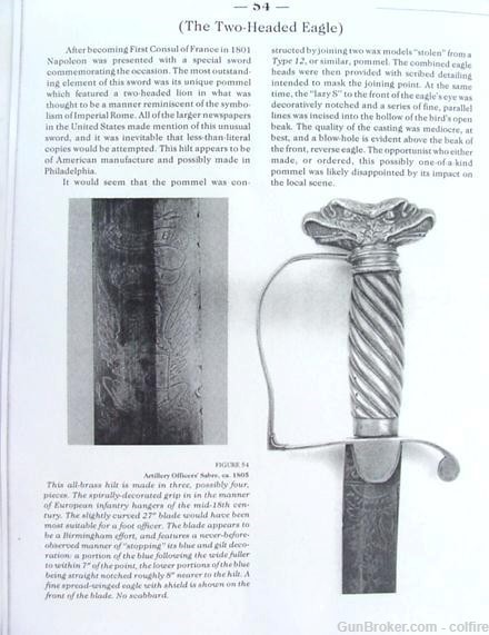 Rare American Double Eagle Head sword (SW1726)-img-5