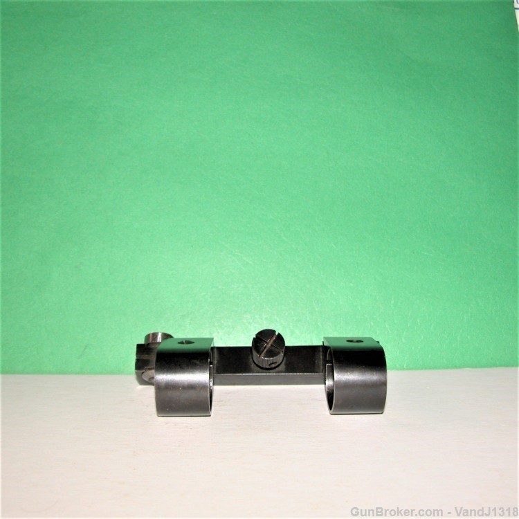Vintage & Rare NOSKE Scope Side Mount with Windage & 7/8" Rings with Base  -img-4