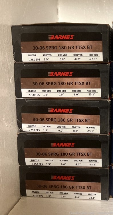 20 rds (1 box) BARNES VOR-TX .30-06 SPRG 180 gr. TTSX-img-0
