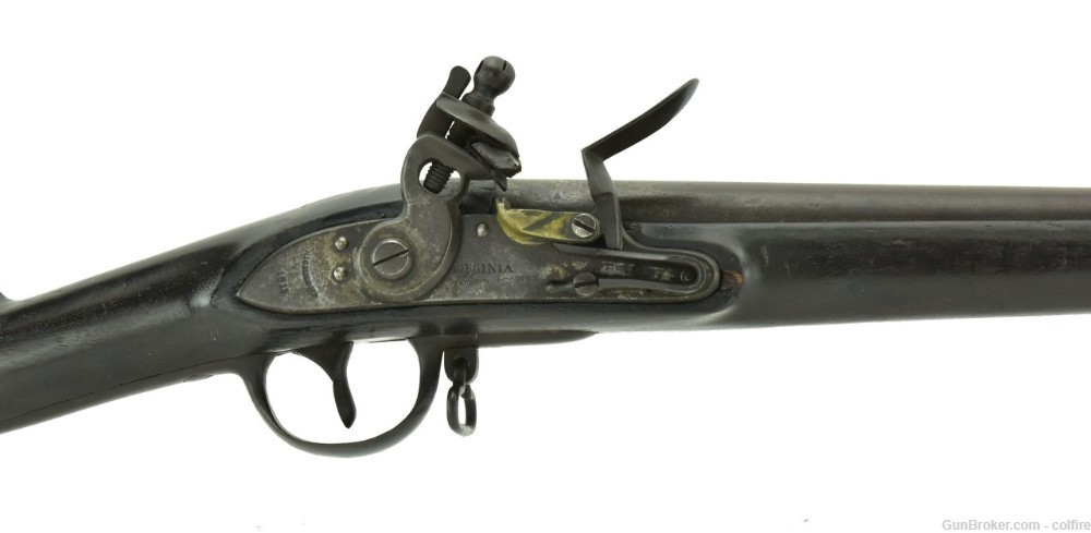 Virginia Manufactured 2nd Model Flintlock Musket (AL4668)-img-8
