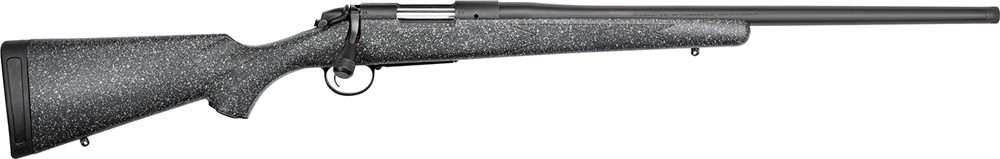 Bergara B-14 Ridge 7mm Rem Mag Rifle 24 3+1 Graphite & Gray Speckled Black -img-1