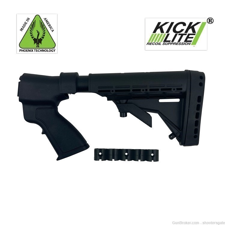 Remington 870 12Ga KickLite® Tactical Recoil Reduction Pistol Grip Stock-img-0