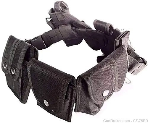 Tactical Duty Belt - 10-in-1 Utility Modular Equipment System -img-4