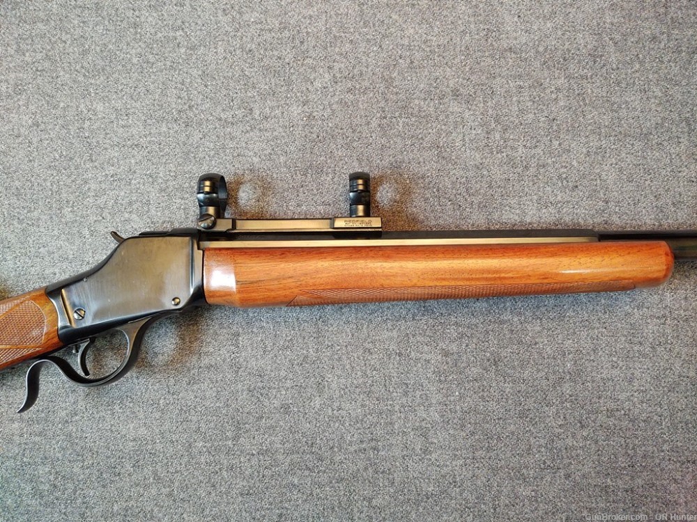 Winchester Model 1885 Custom Varmint Rifle, .225 Win., Extras, Nice!-img-5