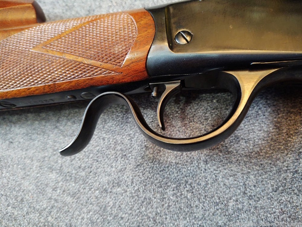 Winchester Model 1885 Custom Varmint Rifle, .225 Win., Extras, Nice!-img-18