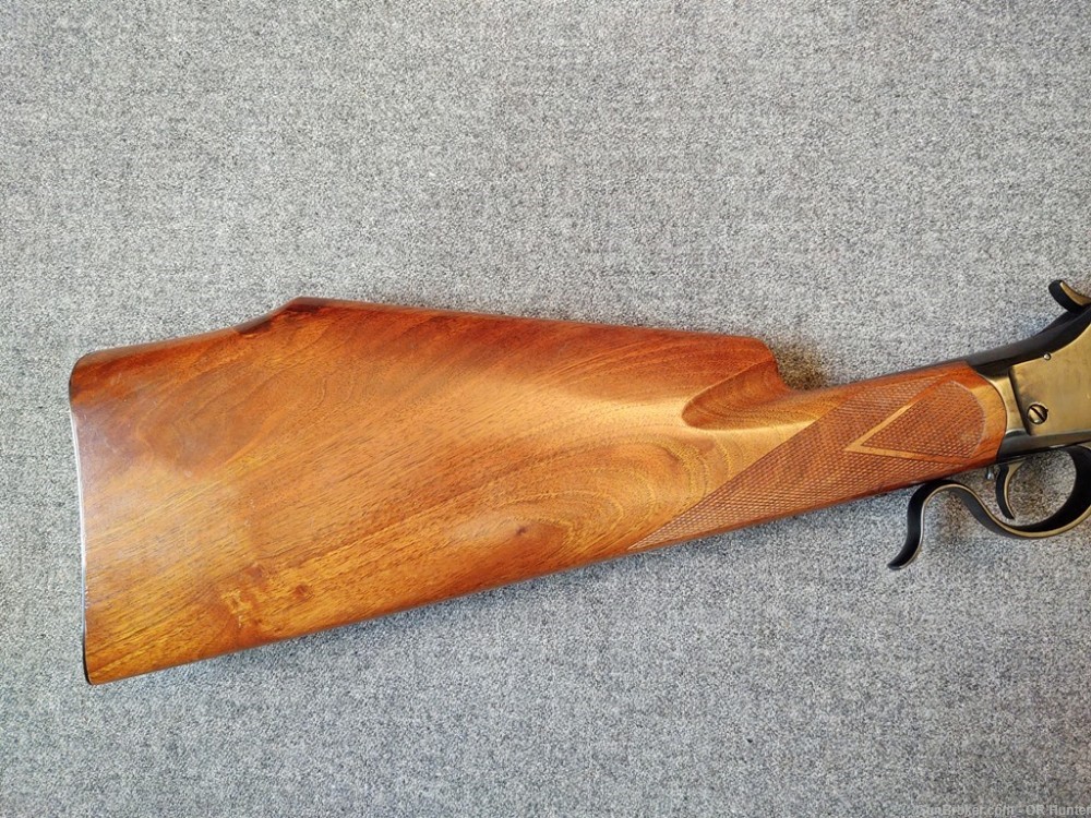 Winchester Model 1885 Custom Varmint Rifle, .225 Win., Extras, Nice!-img-4