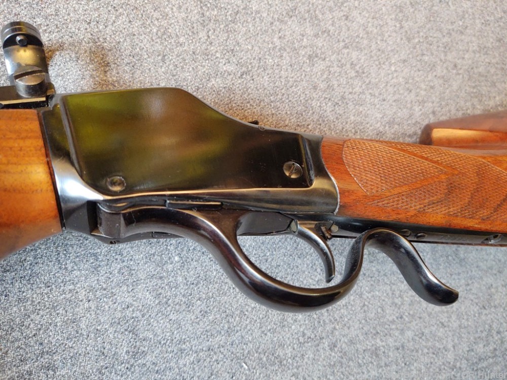 Winchester Model 1885 Custom Varmint Rifle, .225 Win., Extras, Nice!-img-27