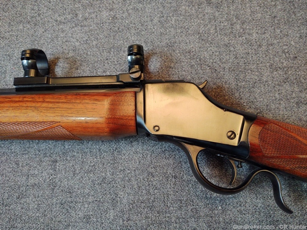 Winchester Model 1885 Custom Varmint Rifle, .225 Win., Extras, Nice!-img-20