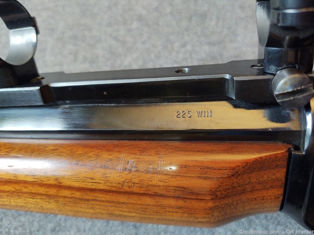 Winchester Model 1885 Custom Varmint Rifle, .225 Win., Extras, Nice!-img-22