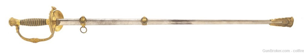 Beautiful 1860 Staff & Field Presentation Sword (SW1406)-img-2