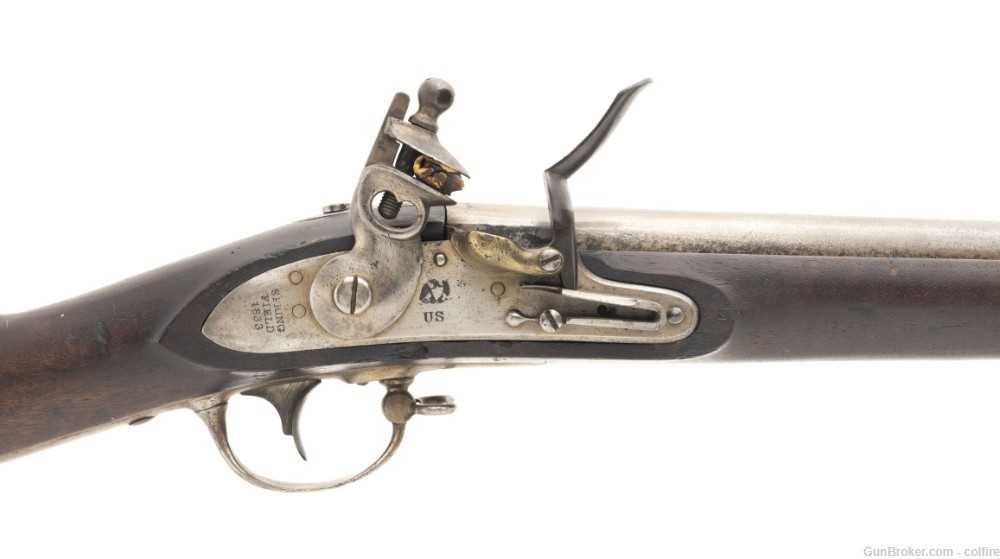 Springfield U.S. Model 1816 Type II Flintlock Musket (AL7047)-img-2