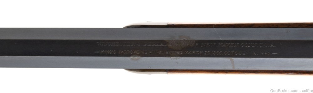 Case Hardened Winchester 1873 Rifle 38-40 (AW263)-img-5