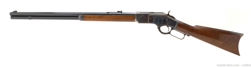 Case Hardened Winchester 1873 Rifle 38-40 (AW263)-img-6