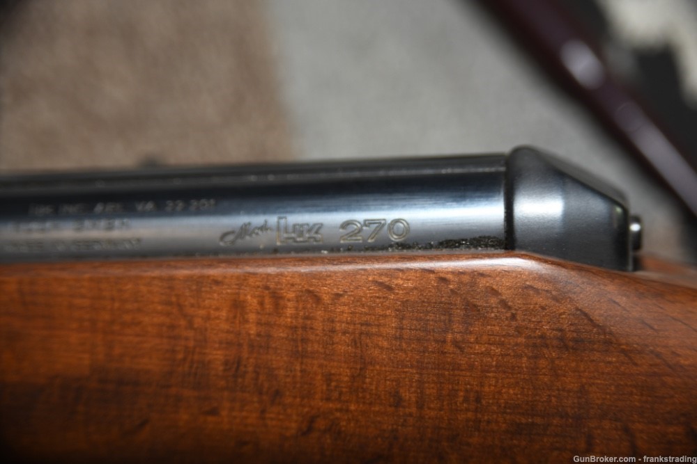 Hecker & Koch Model 270 semi auto 22 cal rifle as NEW -img-9