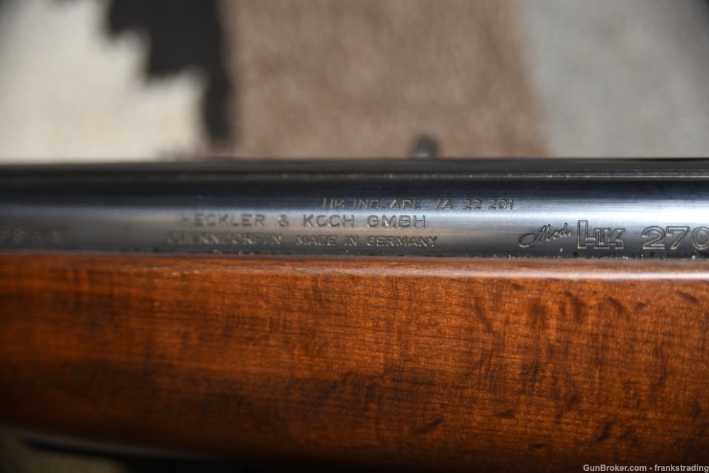 Hecker & Koch Model 270 semi auto 22 cal rifle as NEW -img-7