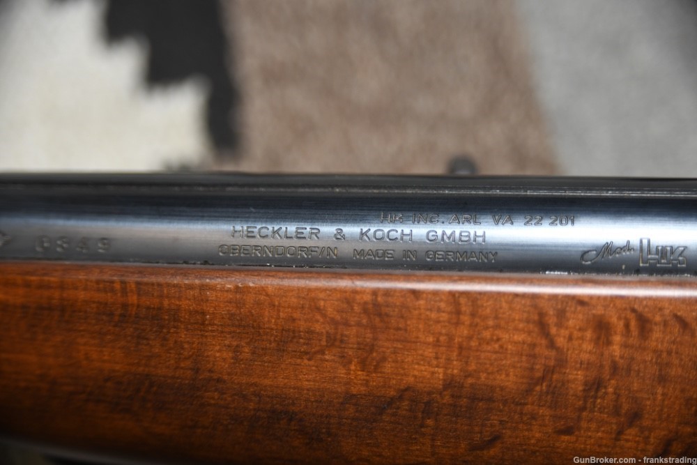 Hecker & Koch Model 270 semi auto 22 cal rifle as NEW -img-8