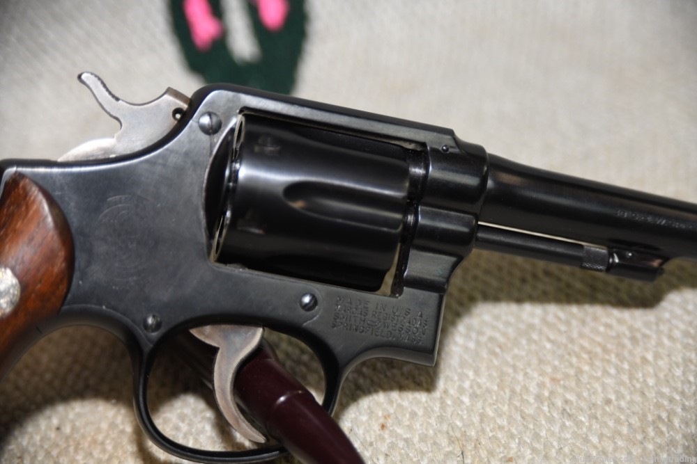 Smith & Wesson S&W pre Model 10 commerical 38 Spl from the 1940's Super Con-img-9