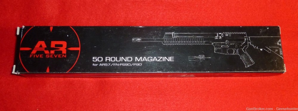 AR57 / FN P90, PS90, 5.7x28mm 50-Rd. Capacity Polymer Magazine by P.W.Arms-img-4