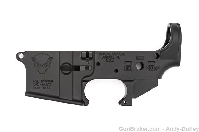 New Spikes Honey Badger Stripped Lower Receiver AR-15 223 556 AR15 NEW ST15-img-0