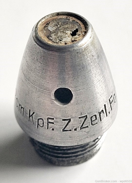 WW2 German 20mm 2cm Kpf.Z. Zeri. Self Destruct Fuze-img-3