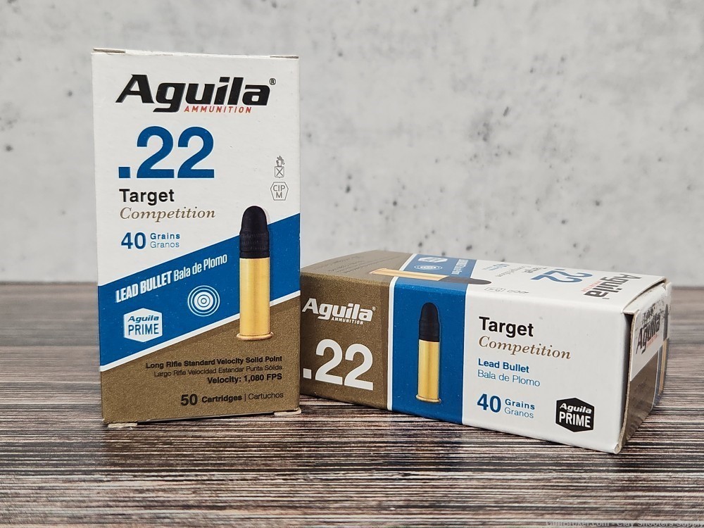 Aguila .22lr Target Competition 40gr 100rds-img-0