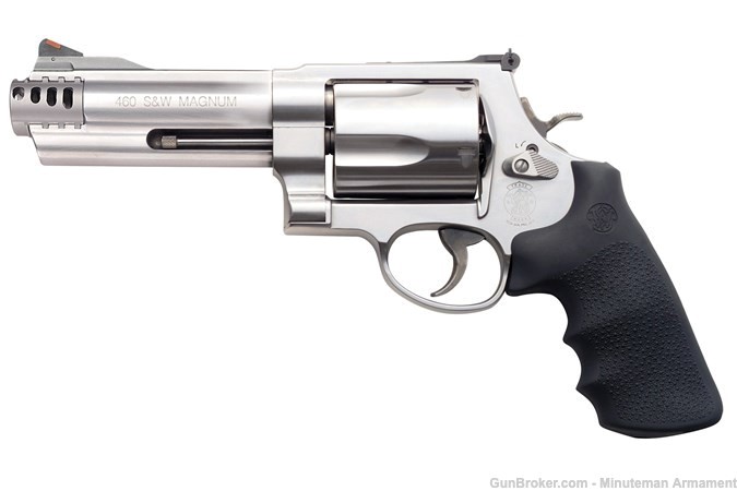 SMITH AND WESSON 460V 460 S&W MAGNUM STAINLESS 5" AS 163465-img-0
