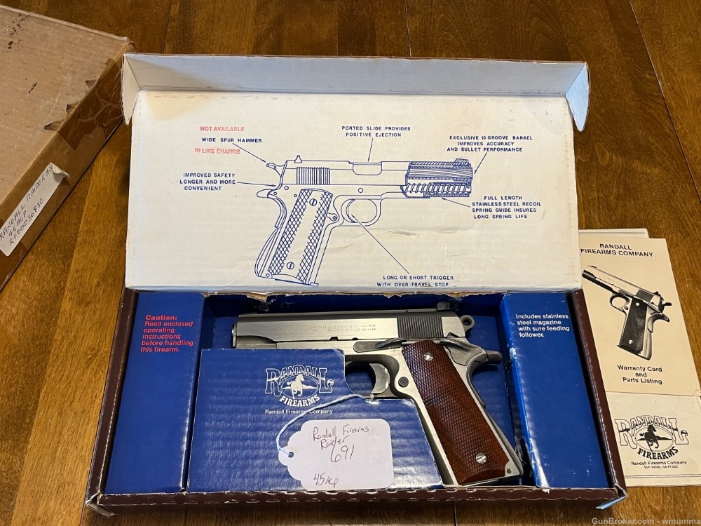 Randall Arms Raider a231 45acp EXCELLENT in BOX! (691)-img-17