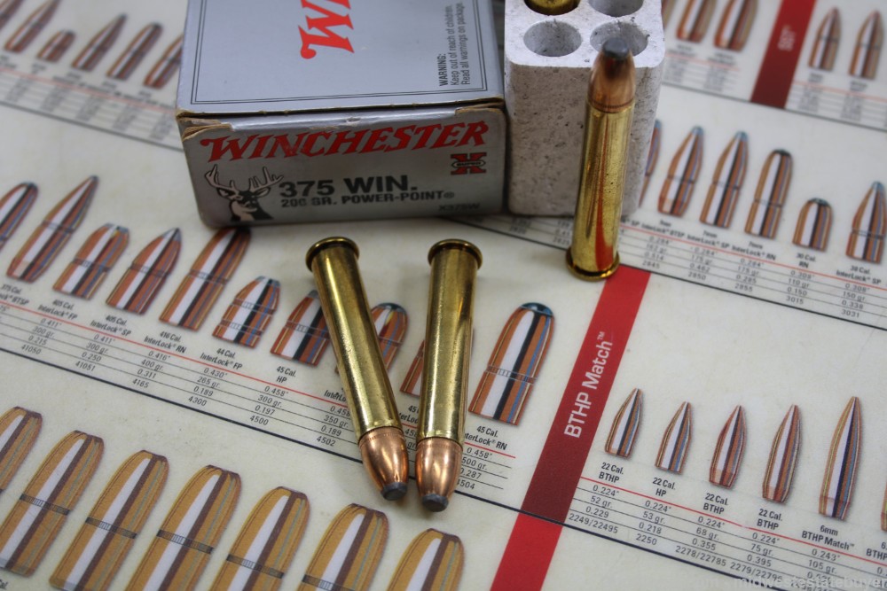 Winchester 375 WIN 200gr Supe X Power Point CXP2 20 Rnds 1 Box Free S/H-img-1
