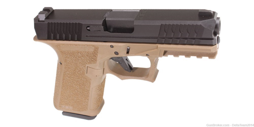 Polymer80 PFC9 9mm Complete Handgun - FDE - 15 Round Magazine-img-1