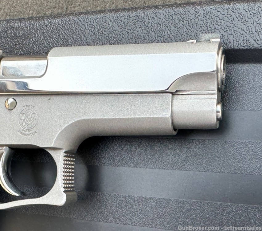 Customized S&W 3906 Bright Polished Stainless 3rd Gen 9mm 8-shot, 1991-img-20
