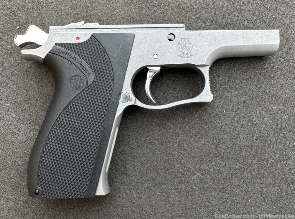 Customized S&W 3906 Bright Polished Stainless 3rd Gen 9mm 8-shot, 1991-img-34