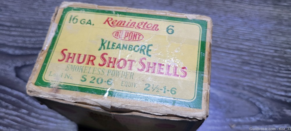 Remington Kleanbore Shur Shot Shells 16Ga (19ct.)-img-0