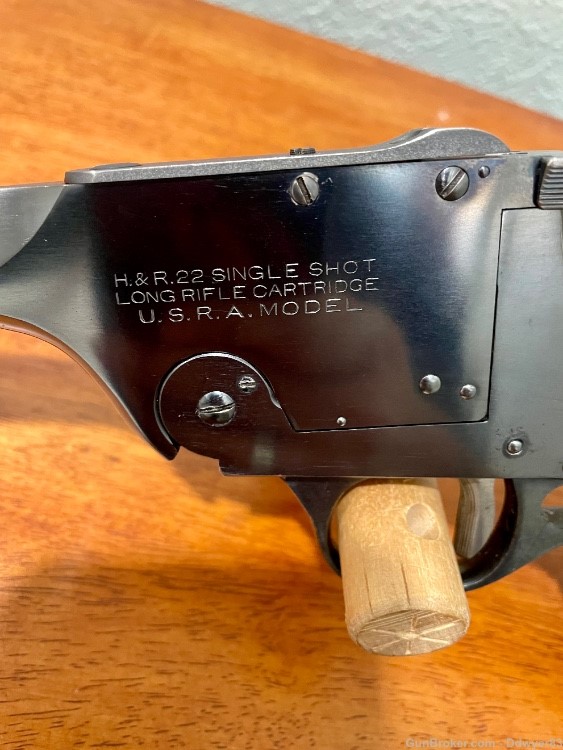 Ultra-rare H&R model 195 U.S.R.A 6th variant “high point” type 3 style grip-img-2