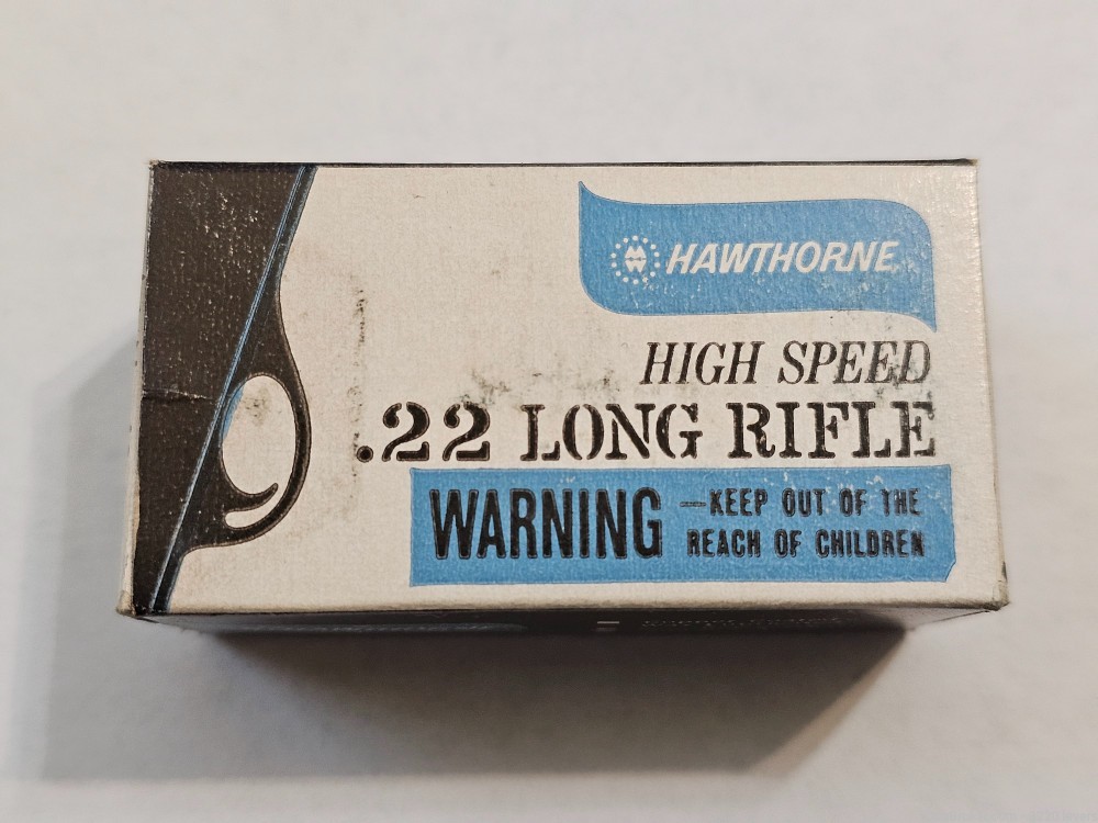 Vintage Montgomery Wards Hawthorne 22 Long Rifle -img-0
