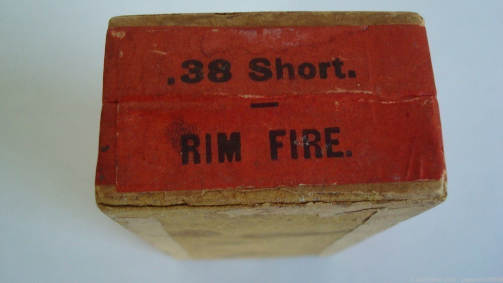 38 Rimfire cartridges Peters .38 short FULL Factory sealed rim fire ammo-img-3