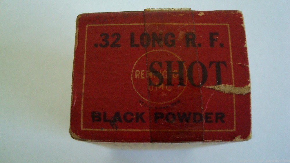 32 Long R.F. Shot Remington UMC .32 shot Black powder ammo vintage -img-9