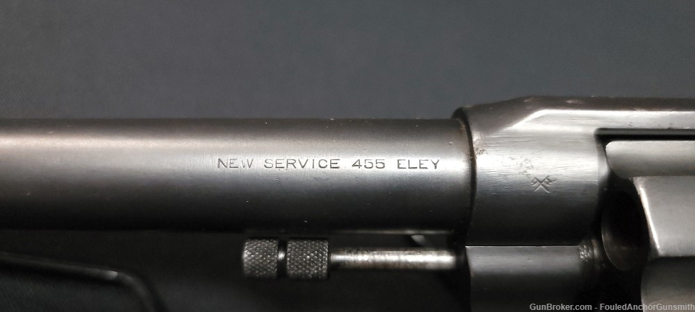 Colt New Service Revolver - .455 Eley - Mfg 1917-img-7