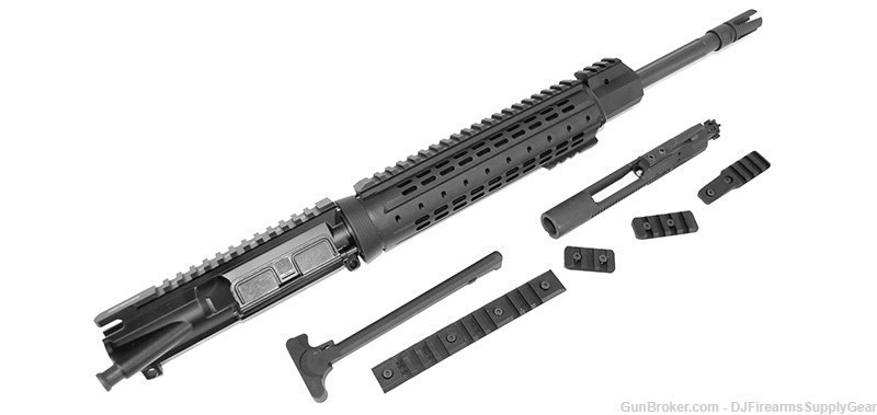AR-15 5.56mm Fluted 16" Complete Upper Receiver IMI MRS Handguard & VORTEX-img-0