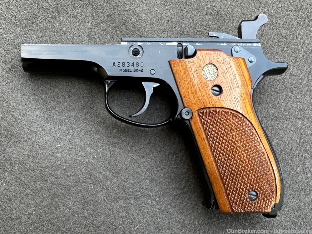 S&W 39-2 9mm 1st Gen Single-Stack Pistol, Made in 1976-img-29