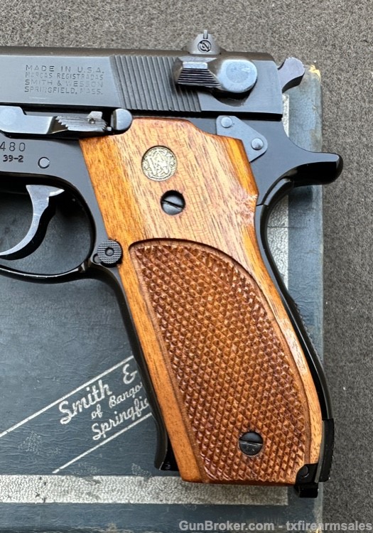 S&W 39-2 9mm 1st Gen Single-Stack Pistol, Made in 1976-img-2