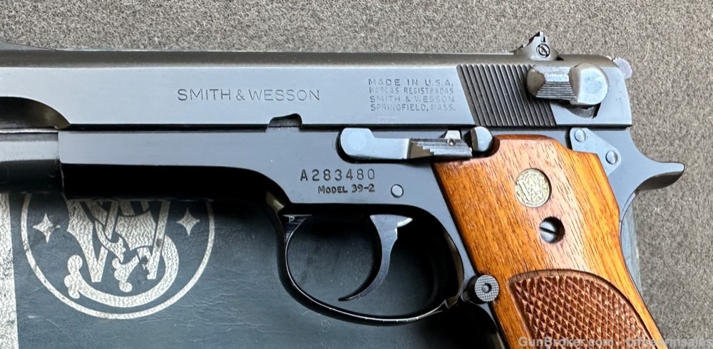 S&W 39-2 9mm 1st Gen Single-Stack Pistol, Made in 1976-img-5