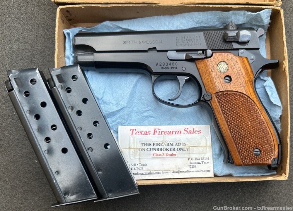 S&W 39-2 9mm 1st Gen Single-Stack Pistol, Made in 1976-img-45