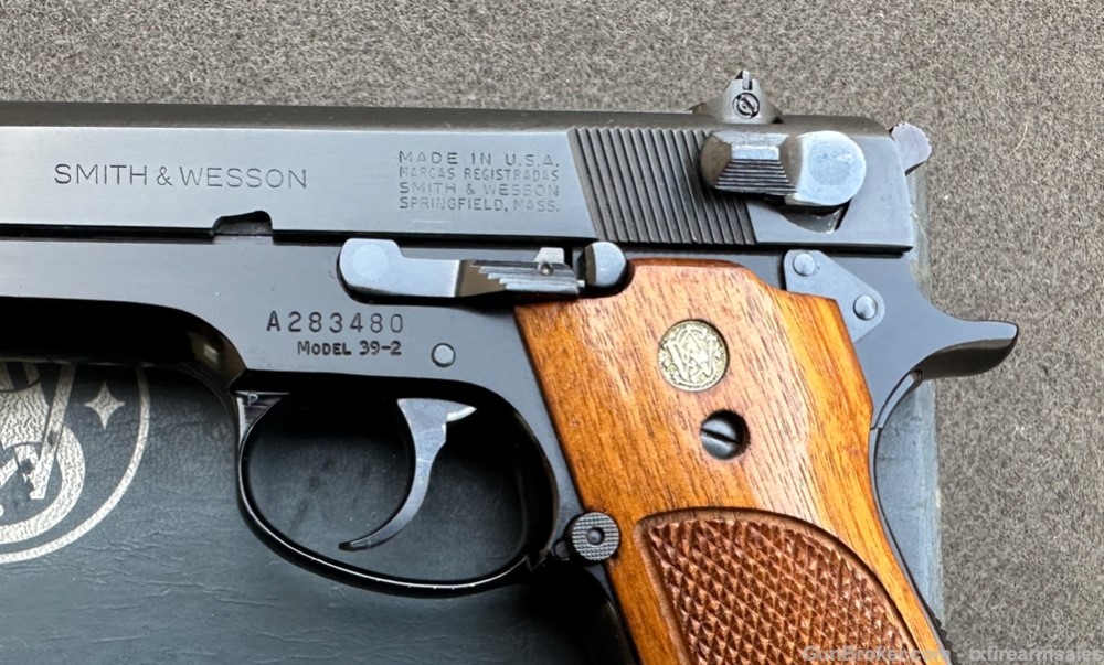 S&W 39-2 9mm 1st Gen Single-Stack Pistol, Made in 1976-img-3