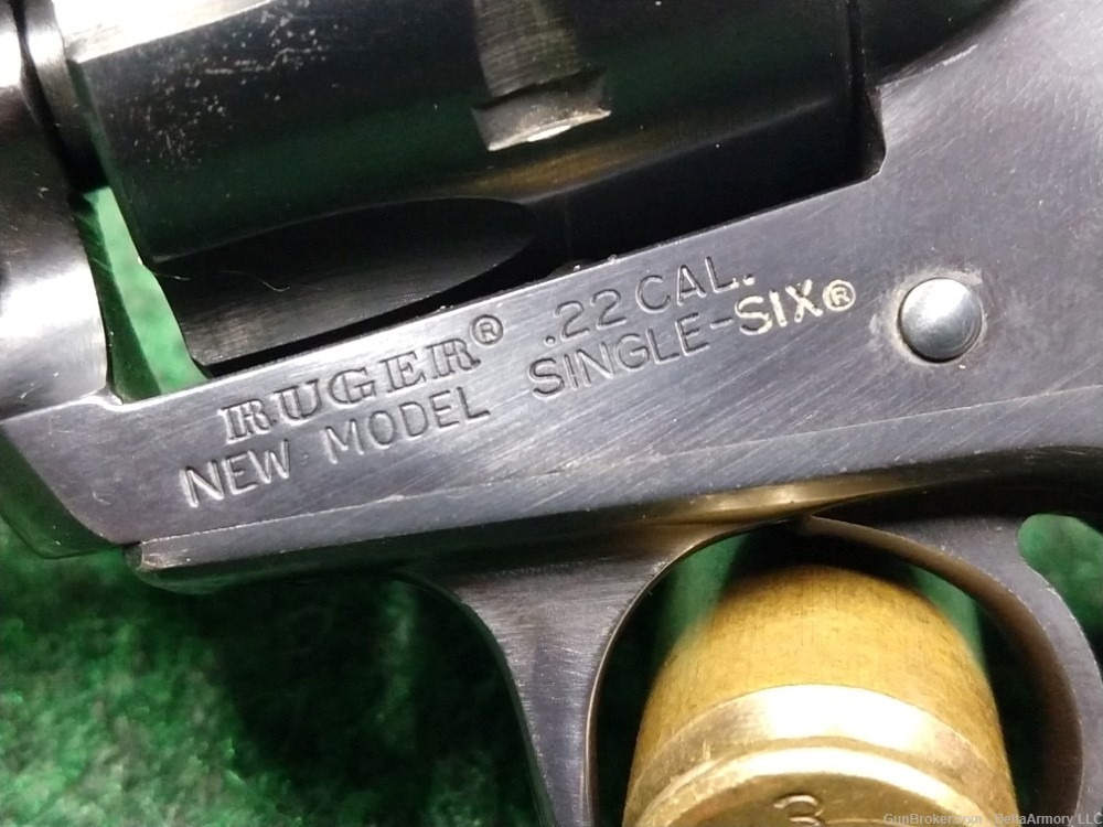 Ruger New Model Single Six Bisley Grips MFG 1985 -img-15