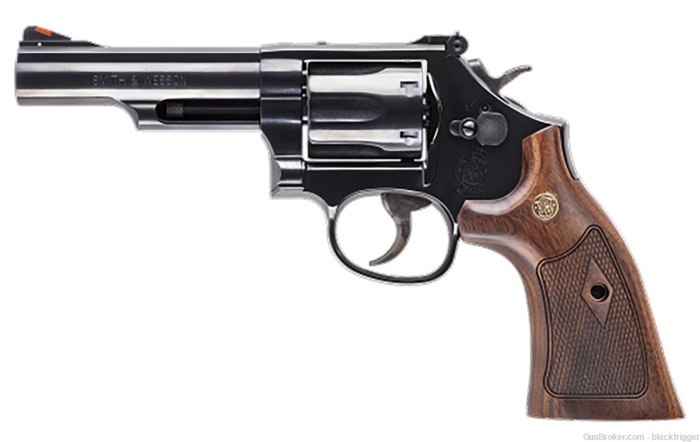 S&W 12040 Model 19 Classic 357 Mag Or 38 S&W Special +P 4.25" Black Wood   -img-2